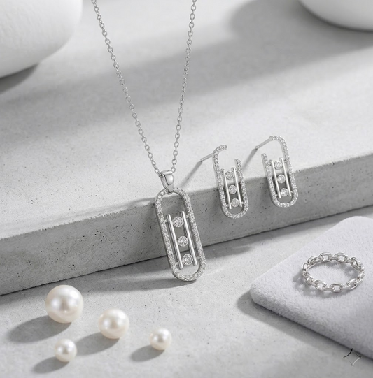 Zircon Women’s Necklace Set