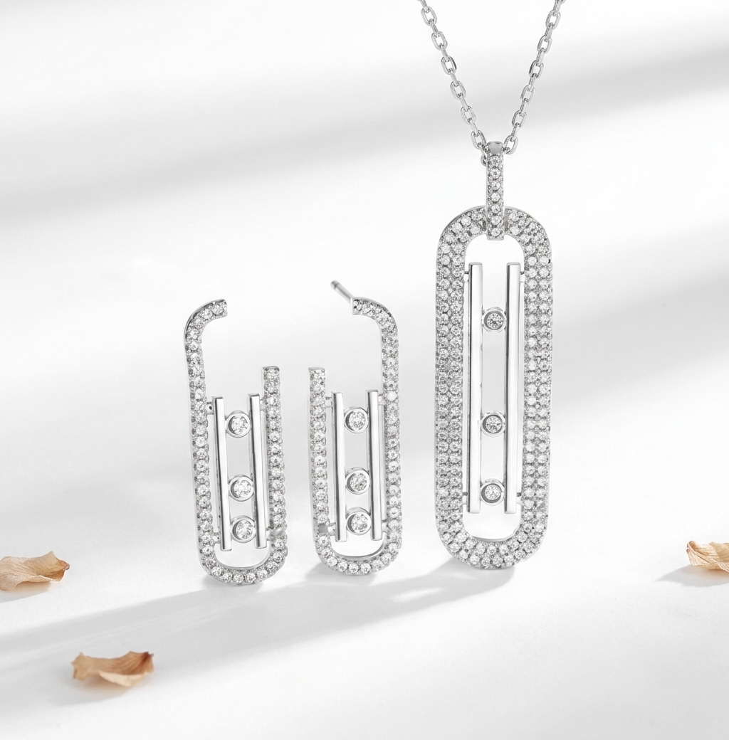 Zircon Women’s Necklace Set